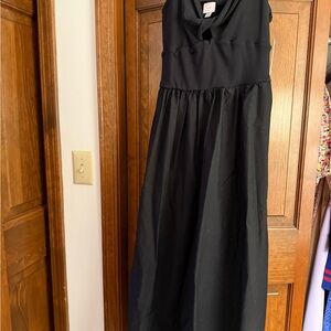 Elegant Black Maxi Dress
